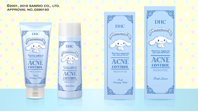 DHC จับมือ Sanrio ออกโฟมล้างหน้ารักษาสิวน้องชินนาม่อนทั้งน่ารักและหน้าใส