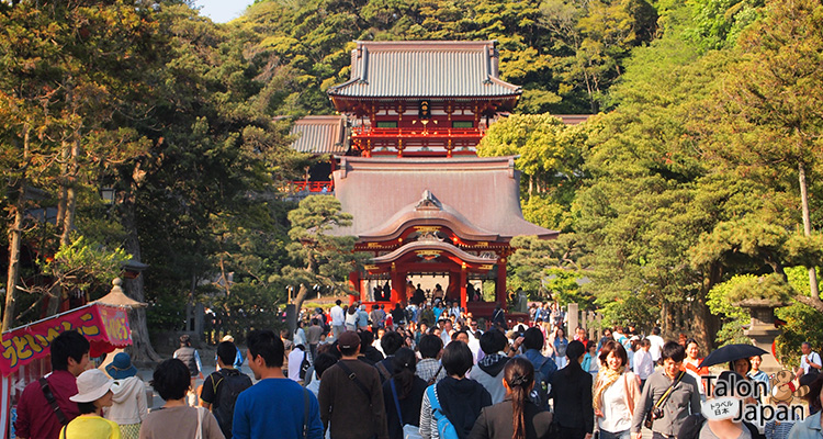 ศาลเจ้าท Tsurugaoka Hachimangu