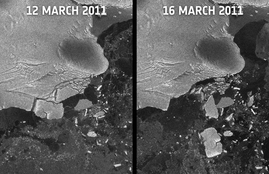 อึ้ง!!สึนามิญี่ปุ่นทำแผ่นน้ำแข็งแอนตาร์กติกาแตกเป็นก้อน ใหญ่เท่า'แมนฮัตตัน'