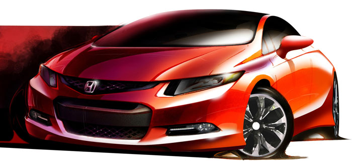 Civic ใหม่เผยโฉมดีทรอยต์ปีหน้า