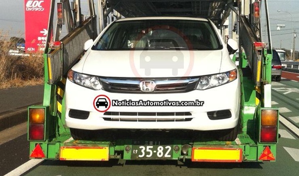 เผยภาพ Spyshot Honda Civic คันจริง