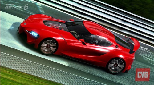 GT6 เพิ่มคอนเซ็ปต์คาร์ Toyota FT-1