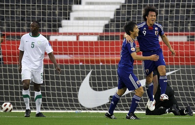 ยุ่นถล่มซาอุ 5-0 ควงจอร์แดนลิ่วอช.คัพ