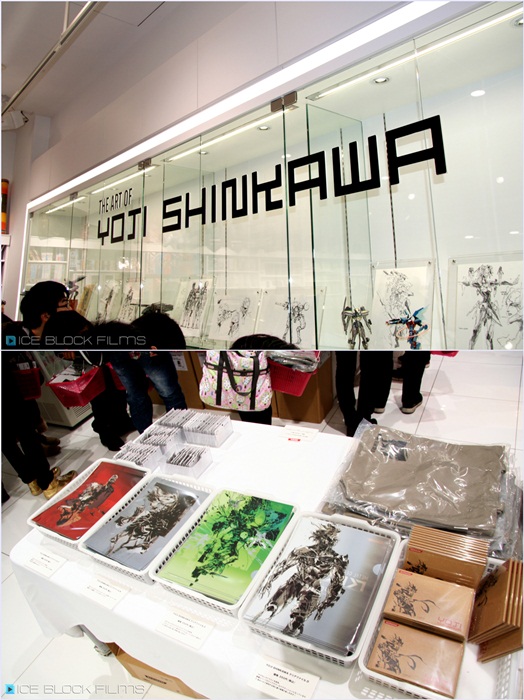 'ชินกาวะ' ฝ่ายศิลป์เมทัล เกียร์คู่ใจโคจิมะจัดแสดงภาพวาด