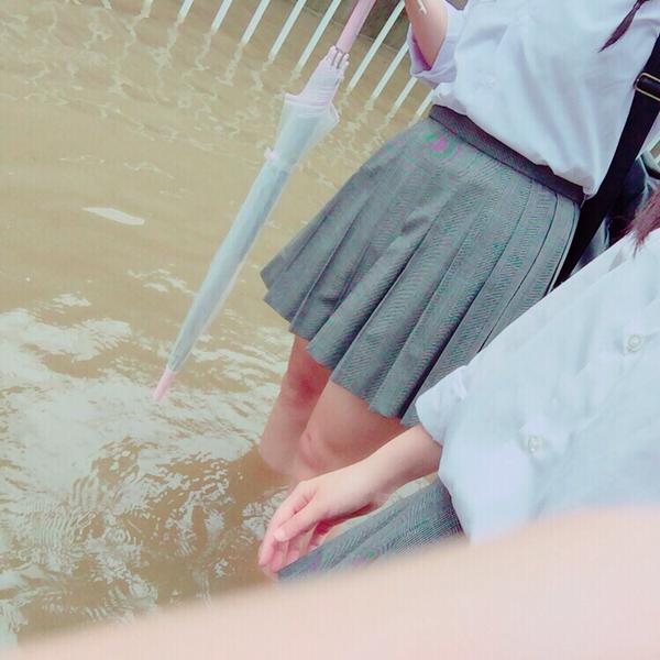 ที่ญี่ปุ่นน้ำก็ท่วมเหมือนกันนะ
