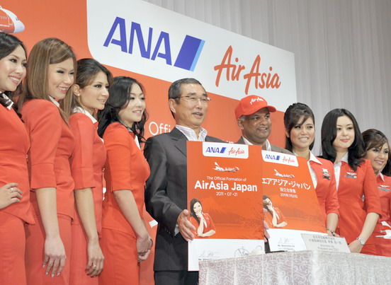 แอร์เอเชียผนึกกำลัง ANA เปิดโลว์คอสต์ 'แอร์เอเชีย เจแปน' ลุยตลาดญี่ปุ่น