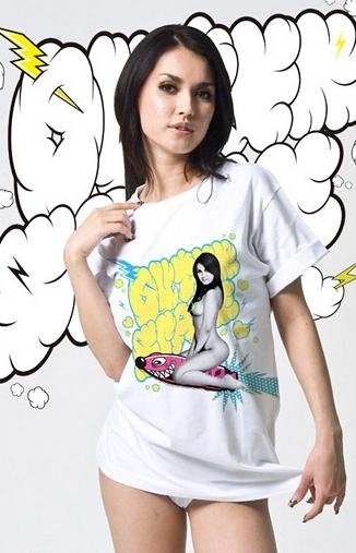 มิยาบิ หรือ มาเรีย โอซาว่า ดาราหนัง AV ทำเสื้อขาย *-*