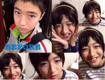 สาวยุ่นแห่จับน้องชายตัวเอง แต่งสาว